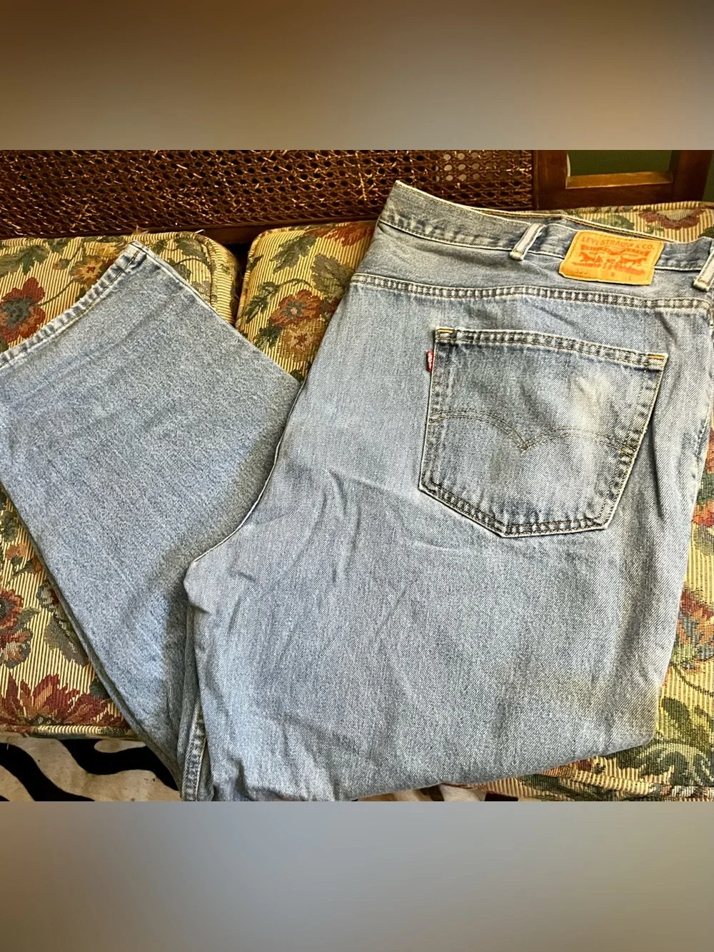 Lot or 5 Big and Tall size men’s bottoms - Levi’s, Covec Bull-it jeans, Oakhill
